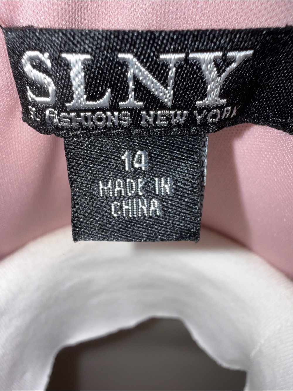 SLNY NY Blush Dress SZ 14 - Picture 3 of 15